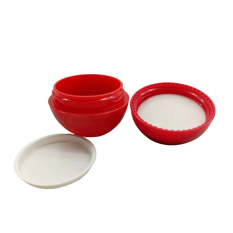 1/3 Piezas de Envase de Bálsamo Labial con Diseño de Flor de Cereza de 8g, Recargable, Creativo, para Niños, para Productos de Belleza Infantiles