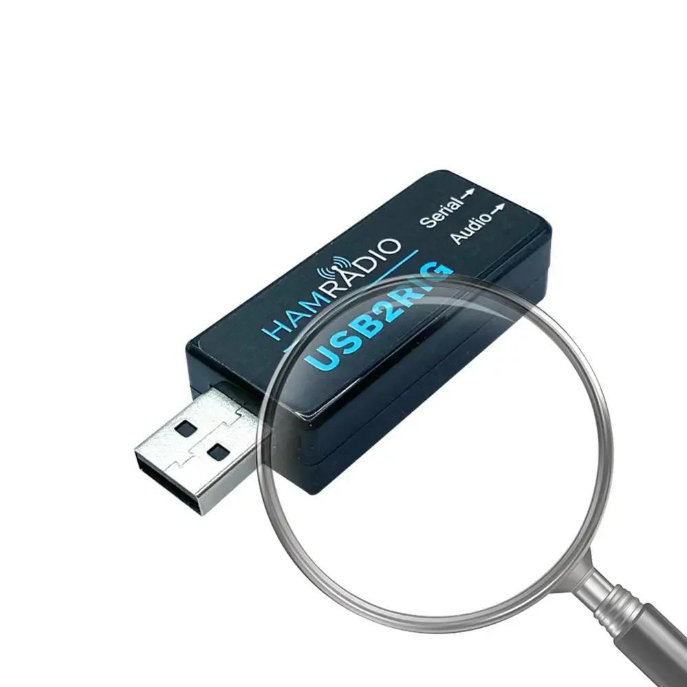 USB2RIG راديو محول الصوت دعم PTT مع التحكم VOX USB كارت الصوت موصل محول TTL/232 مستوى ل كينوود YAESU ICOM #4