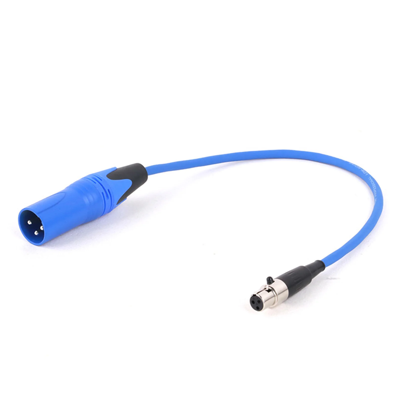 0.3M-15M Multiple Colors MINI XLR Female/Male Plug 3PIN Adapter Cable 3-pin XLR Male To Mini Female Audio Cable for BMPCC 4K