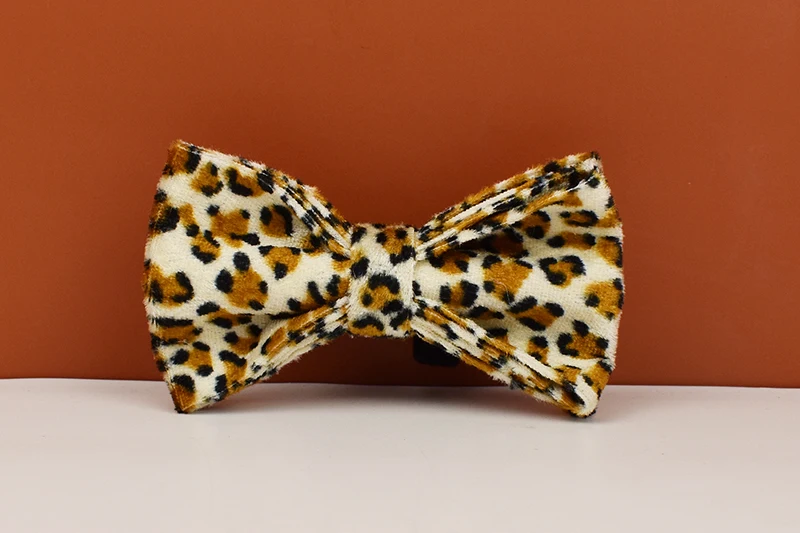 Neu eingetroffen: Personalisiertes Designer-Logo mit Leopardenmuster auf brauner Basis – Weiches Baumwoll-Hundehalsband, Leinen, Geschirr, Kotbeutelhalter, Tier 01 – Detail 11