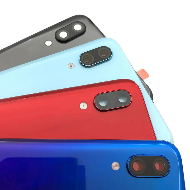 Transparent Clear For Huawei Nova 3 Battery Cover Back Glass Panel