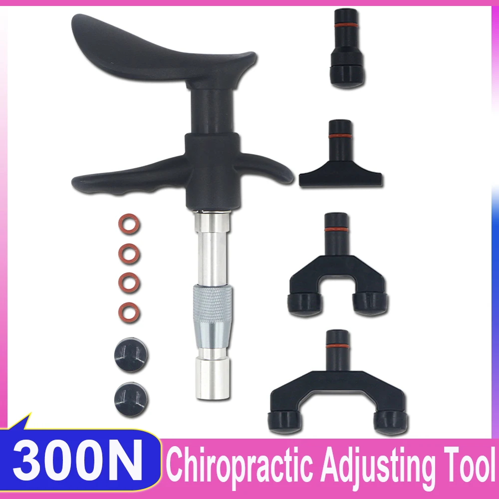 

300N Portable Chiropractic Adjusting Tool Spine Correction Therapy Machine Vertebration Cervical Back Relax Massage