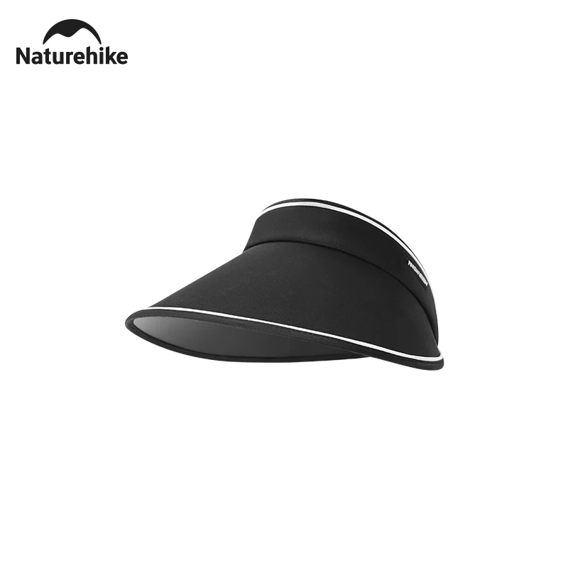 

Naturehike Summer Outdoor Sunshade Empty Top Hat Women Wide Brim Sunscreen Tennis Cap UV Running Driving Sunblock Hats UPF50 84g