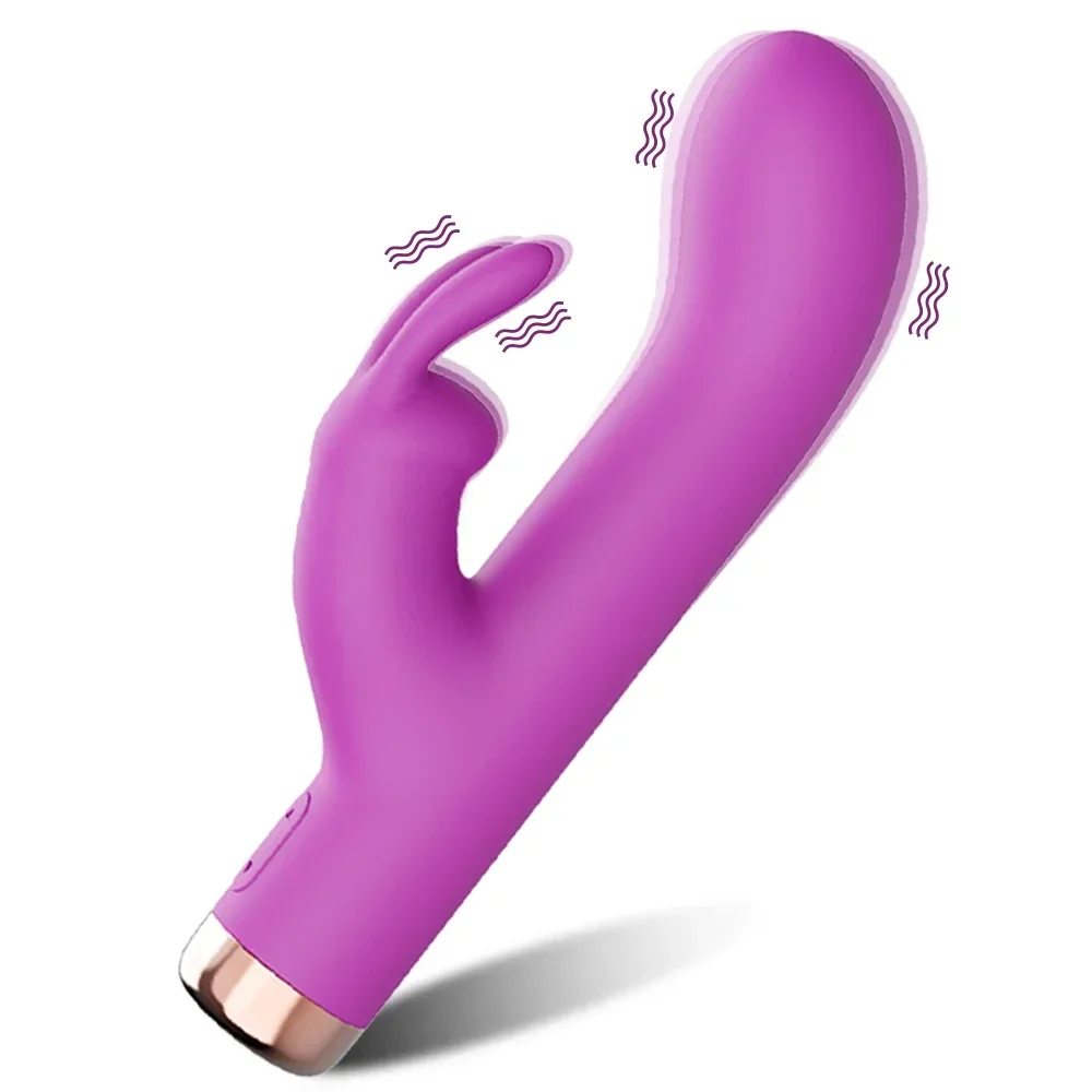 Rabbit Vibrator For G-spot And Clitoral Stimulation For Women_voghion.com