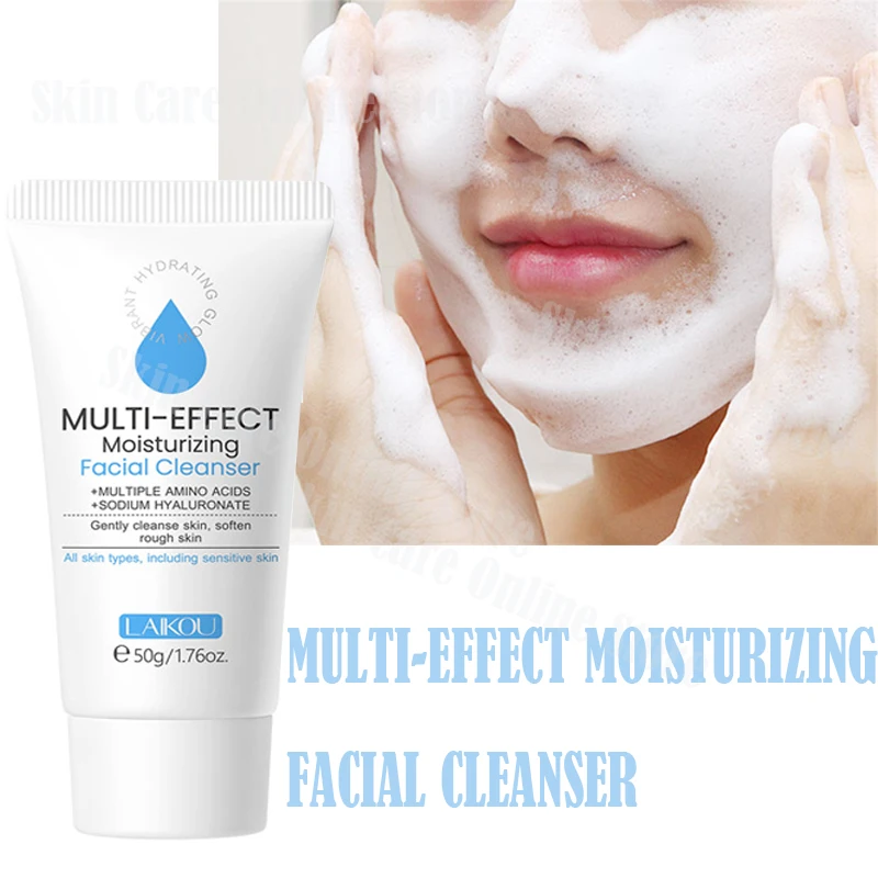 

Facial Cleanser Deep Cleansing Foam Remove Dark Spots Acne Mark Pores Refining Blackheads Oil Control Face Wash Scrub Face Gel