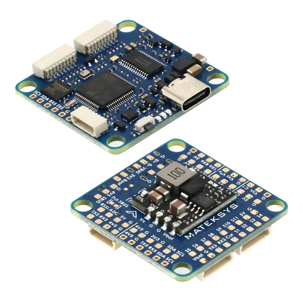 Mateksys MATEK F405-HDTE Flight Controller F405 FC with Built-in OSD Support for DJI HD Ardupilot INAV BF - Suitable for FPV RC