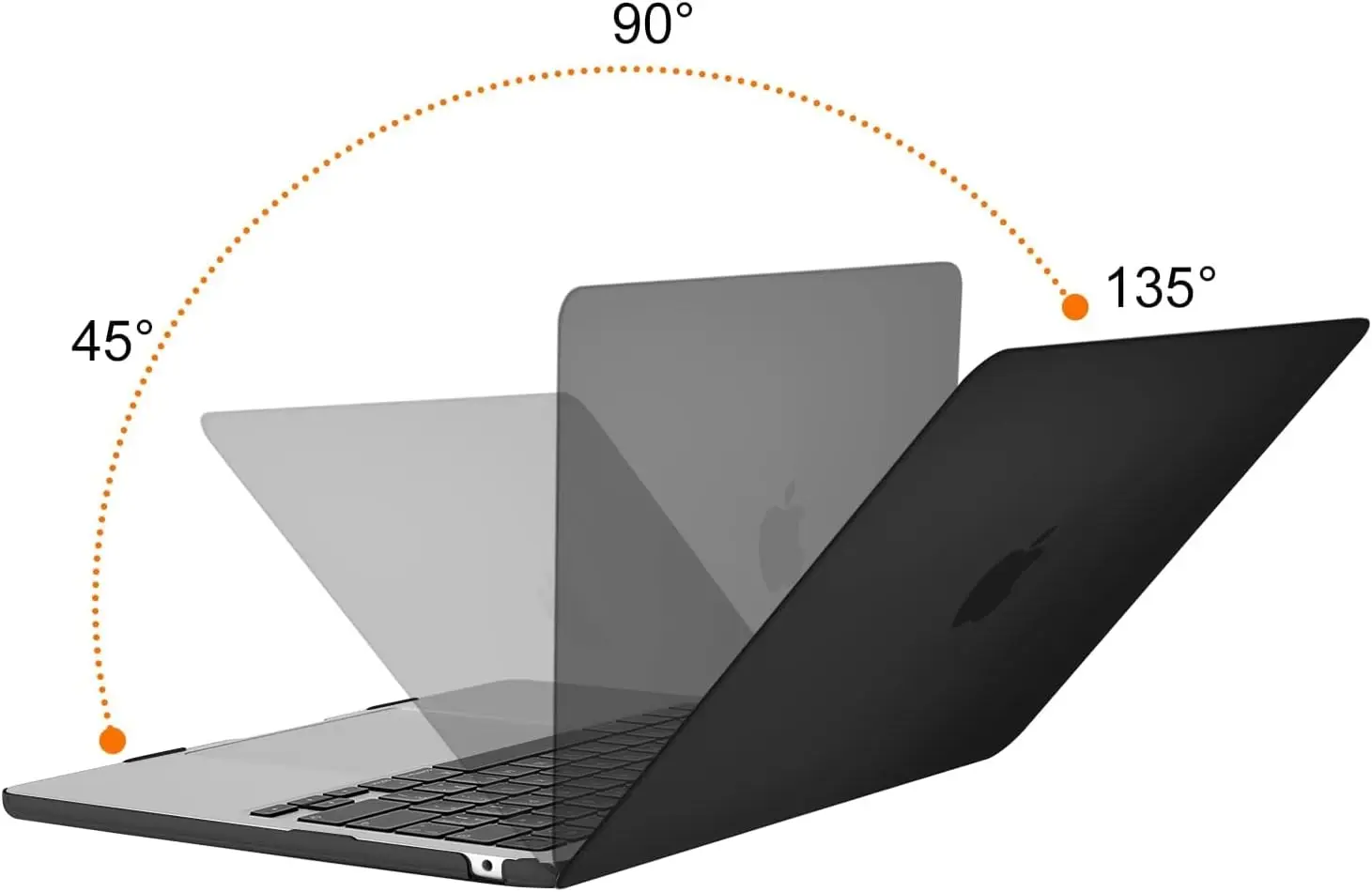 MOSISO case for MacBook Air 13 13.6 15 inch M4 A3240 M3 A3113 A2681 A1932 A1708 for Macbook Pro13 14 Pro16 Plastic Hard Shell