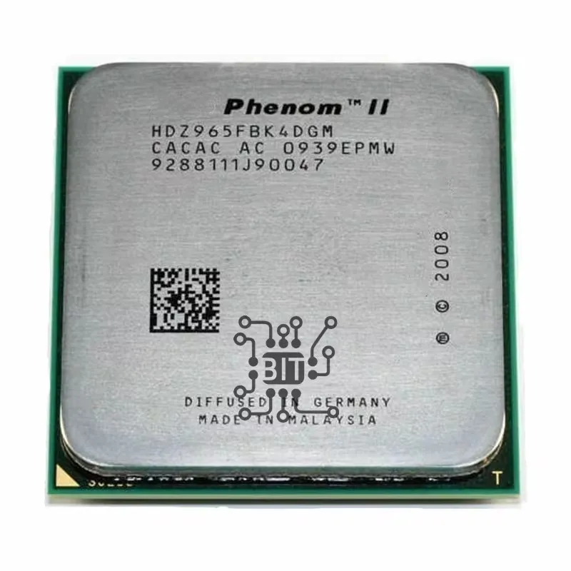 Phenom II X4 965 3.4 GHz Quad-Core CPU Processor HDZ965FBK4DGM Socket AM3