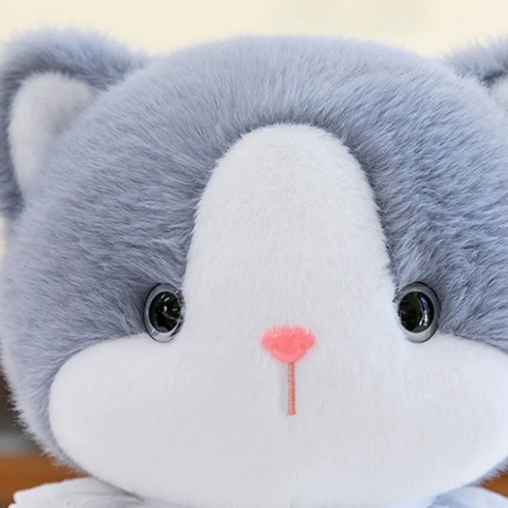 

Kawaii кружевной шарф кукла-кошка пушистая мультяшная кукла-кошка милый мягкий кот на день рождения