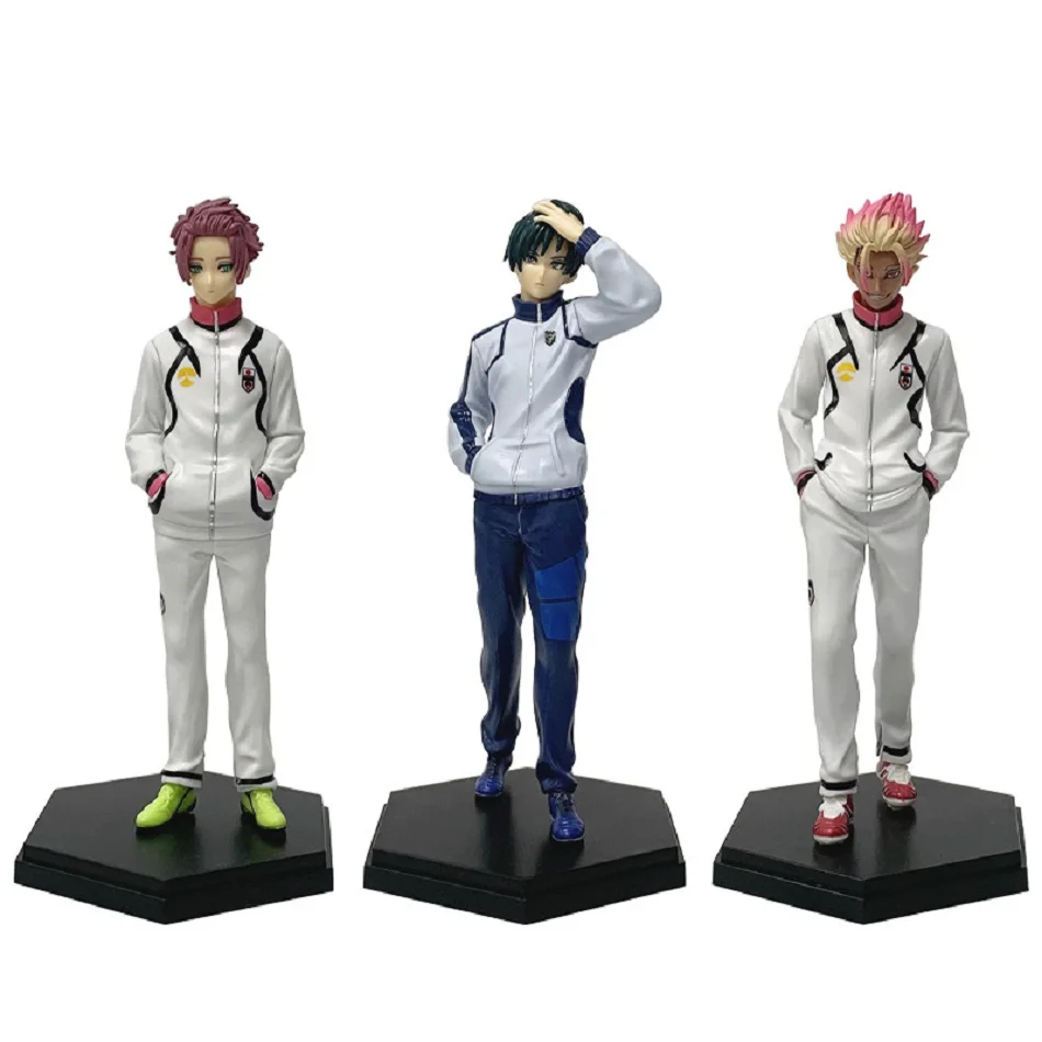 19 cm Ichiban Kuji Blue Lock Anime-Figur, Itoshi Rin, Itoshi Sae, Ryusei Shidou, Actionfigur, PVC, Sammelfigur, Puppe, Spielzeug, Geschenk. – Detail 2