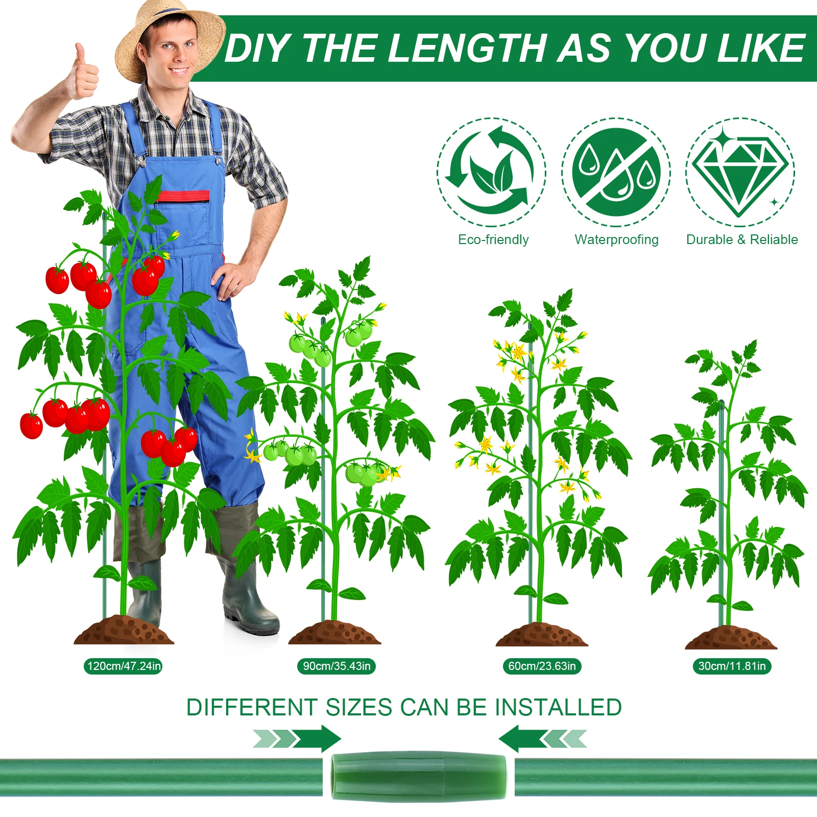 30Pcs Adjustable Plant Support Plant Support Stakes Multifunctional Climbing Plants Stands for Orchids Peonies Plants