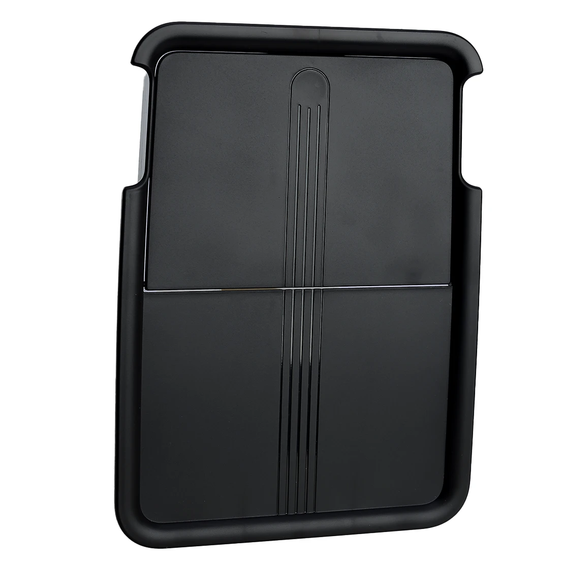 Reposabrazos con diseño de presión de consola central delantera de coche, caja de almacenamiento de inserción oculta, compatible con Honda CR-V, 2023-2024, ABS negro