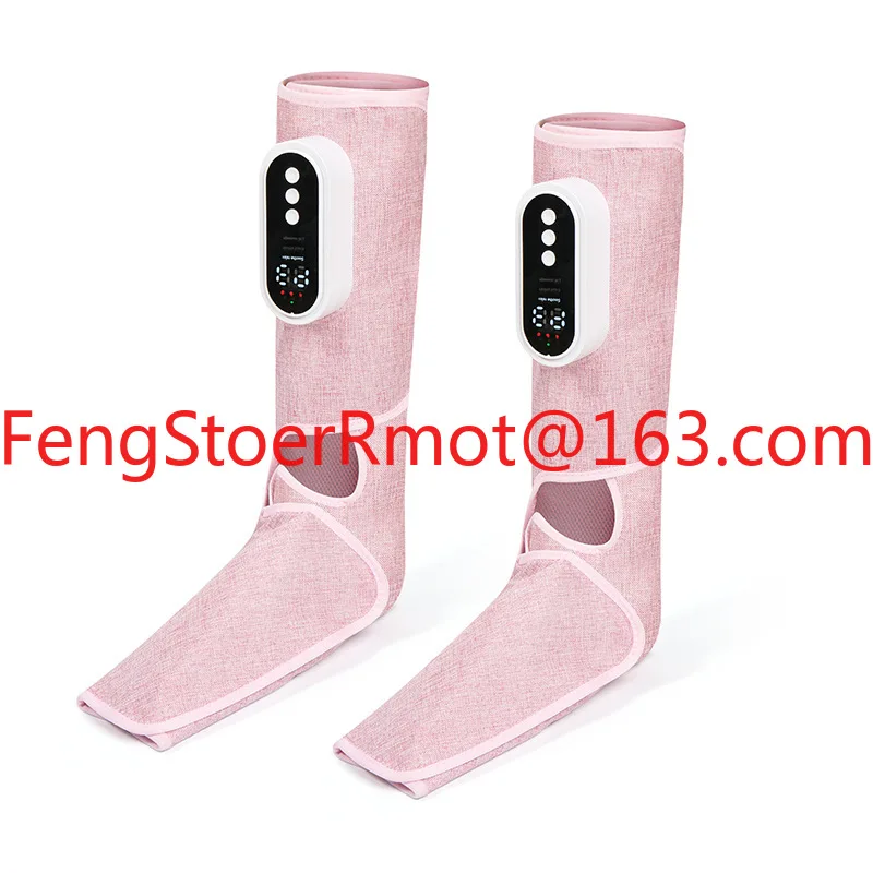 360° Full Wrap Rechargeable Hot Compress Leg Massager with Air Pressure Kneading Foot Massage Machine Leg Beauty Instrument