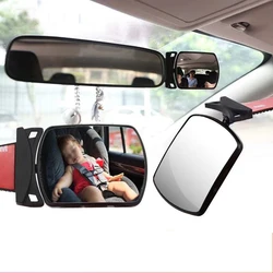 Car Adjustable Children Rearview Mirror Auxiliary Mirror for Car Rearview Mirror for Baby Safety Interior Car Accessories