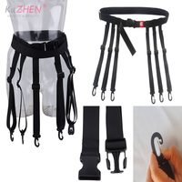 1set Urinary Drainage Bag External Bladder Ostomy Collection Waist Bag Catheter Urine Bag Fixed Belt Holder With Hook Home Care