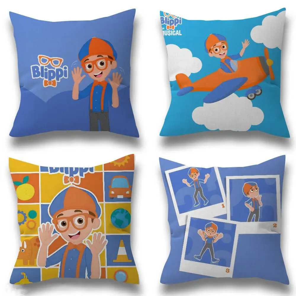 ABC B-Blippiing Musikalischer Kissenbezug Auto-Dekokissenhülle für Sofa Auto Weihnachtsgeschenk