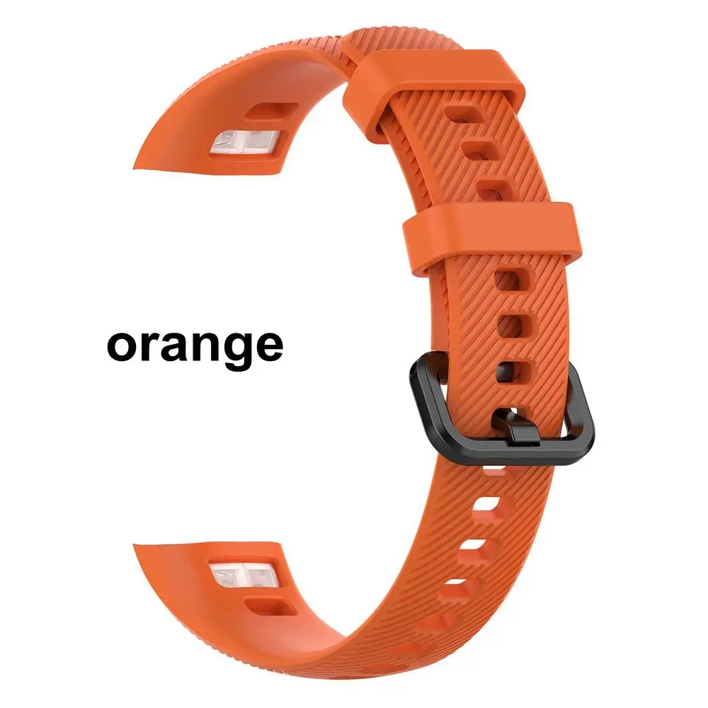 Soft Smart Wristband Replacement for Honor Band 5 4 Silicone Watch Band Wrist Strap