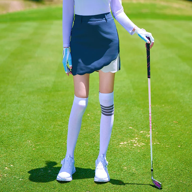 TTYGJ 2025 new golf skirt summer new high waist slimming short skirt quick drying temperament sports tennis skirt
