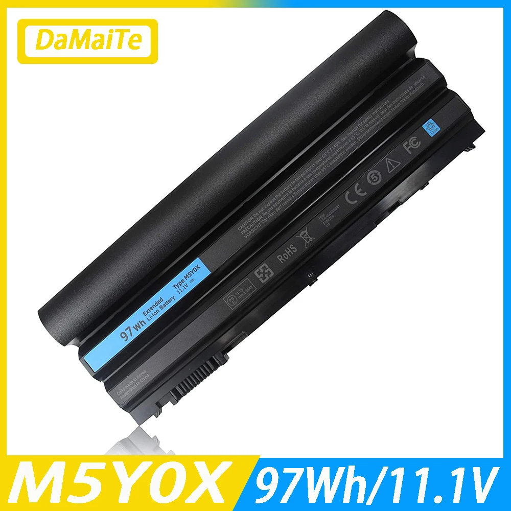 Laptop Batteries 97WH 11.1V For Dell E5420 E5430 E6120 E5520 M5Y0X E5530 E6420 E6420 E6430 E6520 8858x 3560 T54F3 T54FJ 8P3YX