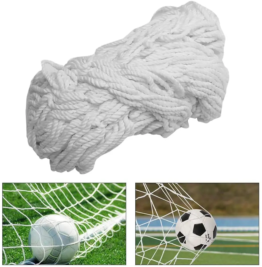 High Quality PE Football Nets Soccer goal for 5/7/ 11 Players