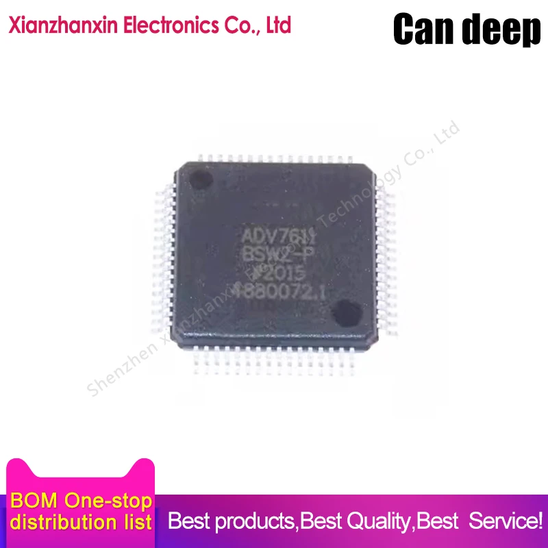 1pcs/lot ADV7611BSWZ-P ADV7611 LQFP-64 Video processor chip IC in stock