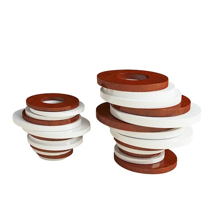 

FRP overlapping combination flower pot hotel imitation wood grain flower ware office vase outdoor garden planting box