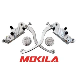 Motorcycle modify 22mm17.5RCS 19rcs Brake Clutch Levers Master Cylinder Hydraulic Pump Reservoir For Honda Suzuki Kawasaki