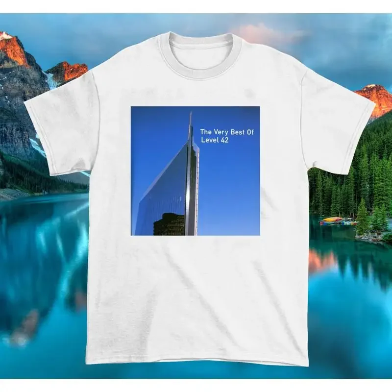 Very Best of by Level 42 Band White Cotton T shirt Full Size S 5XL