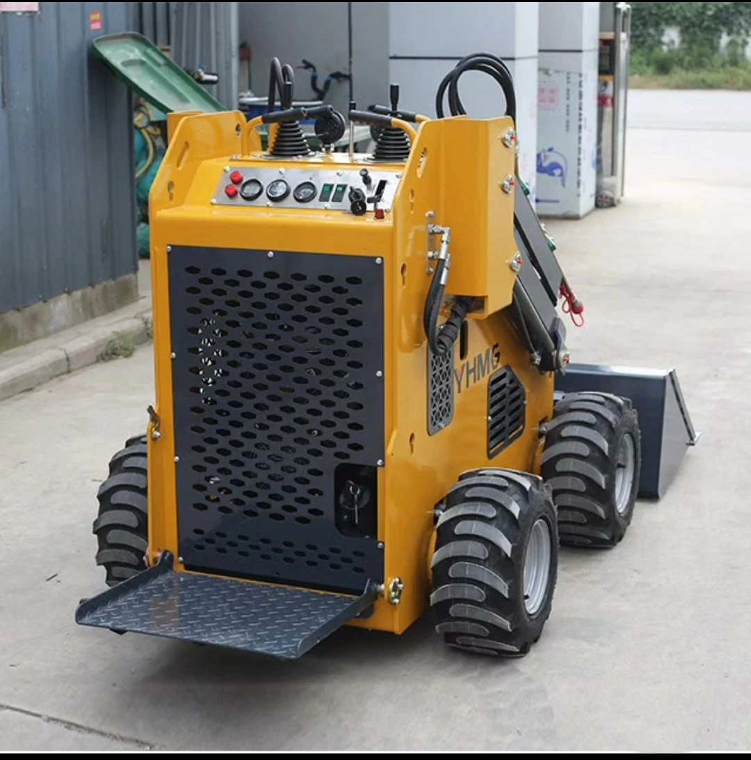 Front End Loader Sliding Drive Device Machine, Multifunctional Small Loader, Small Track Type Sliding Loader