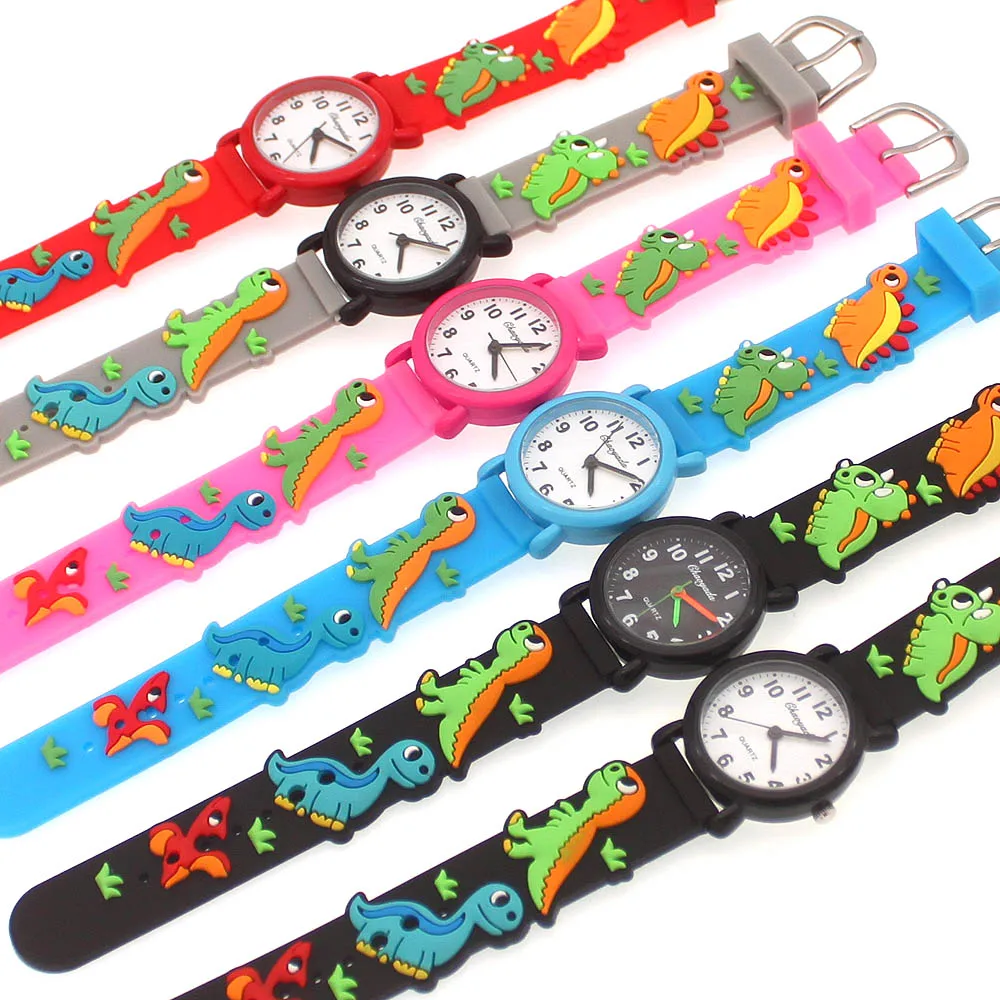Orologi al quarzo per bambini di alta qualità, nuovi orologi alla moda per studenti, orologi sportivi morbidi e impermeabili con cuore e farfalla, regali di Natale