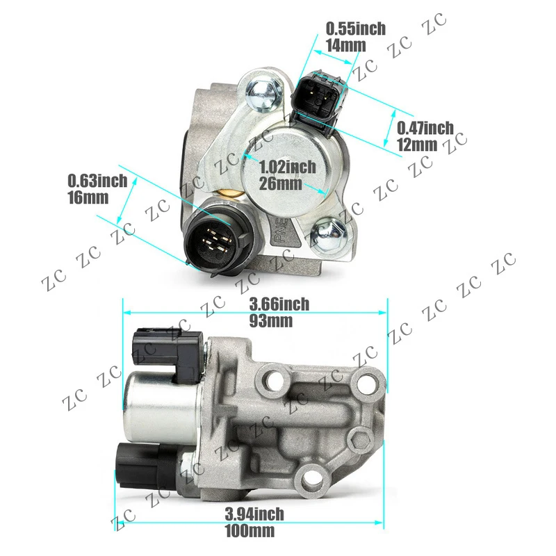 S+ New VTEC Solenoid Spool Valve 15810-RAA-A01 For Honda CR-V Accord Element 2.0L