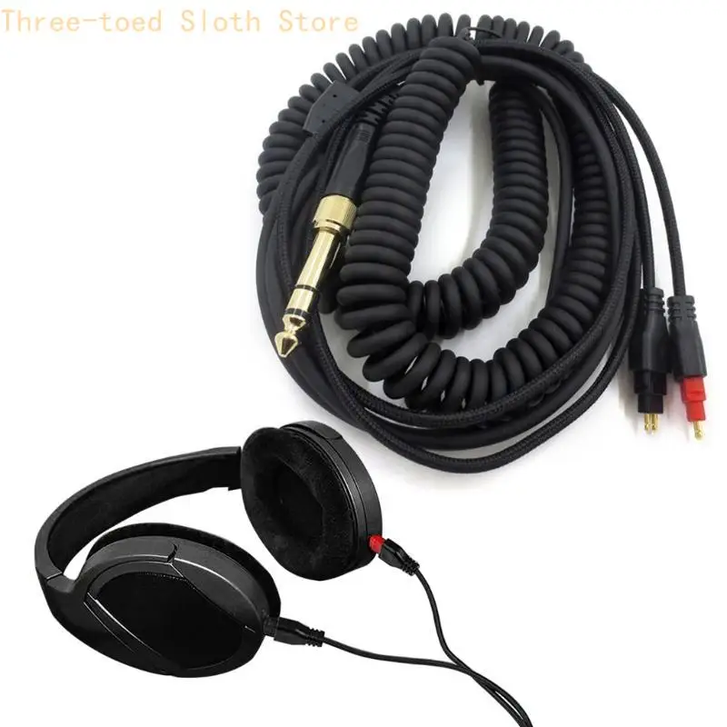 Voller geschichteter Stecker-Klinkenkabel für Senn Heiser HD650 HD600 HD66 Kopfhörer E74A – Detail 5