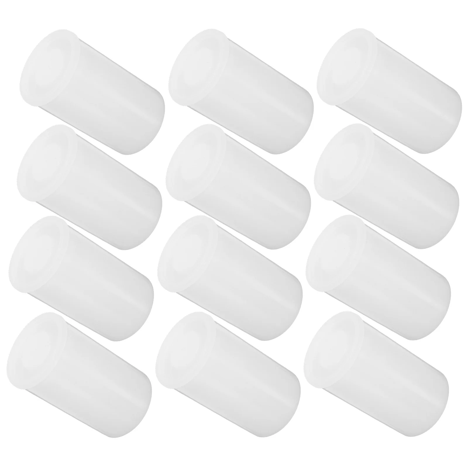 

35pcs Small Plastic Bottles White Containers for Beads Accessories Storage Jewelry Buttons Film Rolls Photography