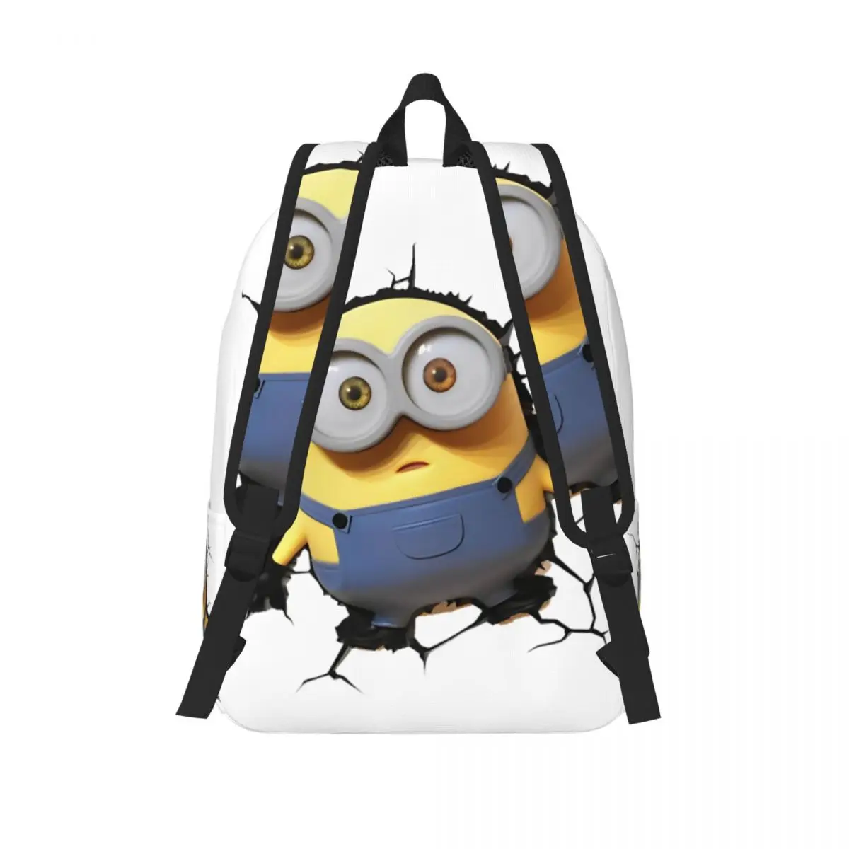 Minions Shocking Cattivissimo Me Zaino per uomo Donna Scuola Business Daypack 2024 Cartoon Nuova borsa a tracolla per laptop leggera