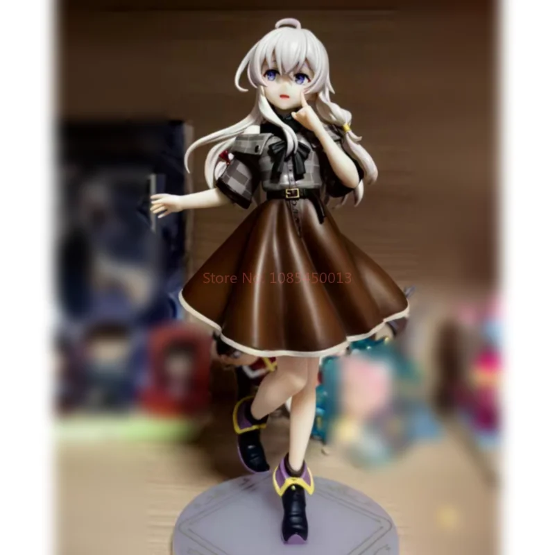 

Новый оригинальный Furyu Wandering Witch: The Journey Of Elaina 22 см аниме-фигурка Элейна, коричневое платье, модель игрушки, украшение для рабочего стола, подарок