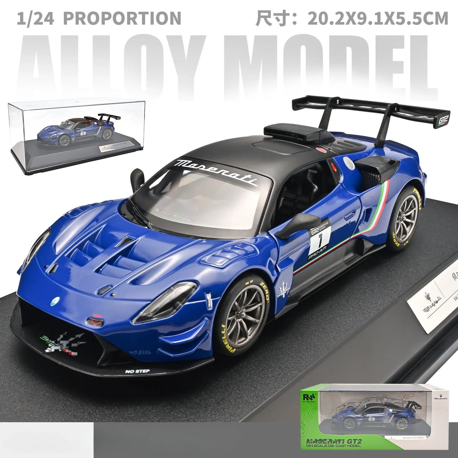 

1:24 GT2 sports car Alloy Simulation Car Model Diecasts & Toy Vehicles Cars Decoration Toys For Children Boy