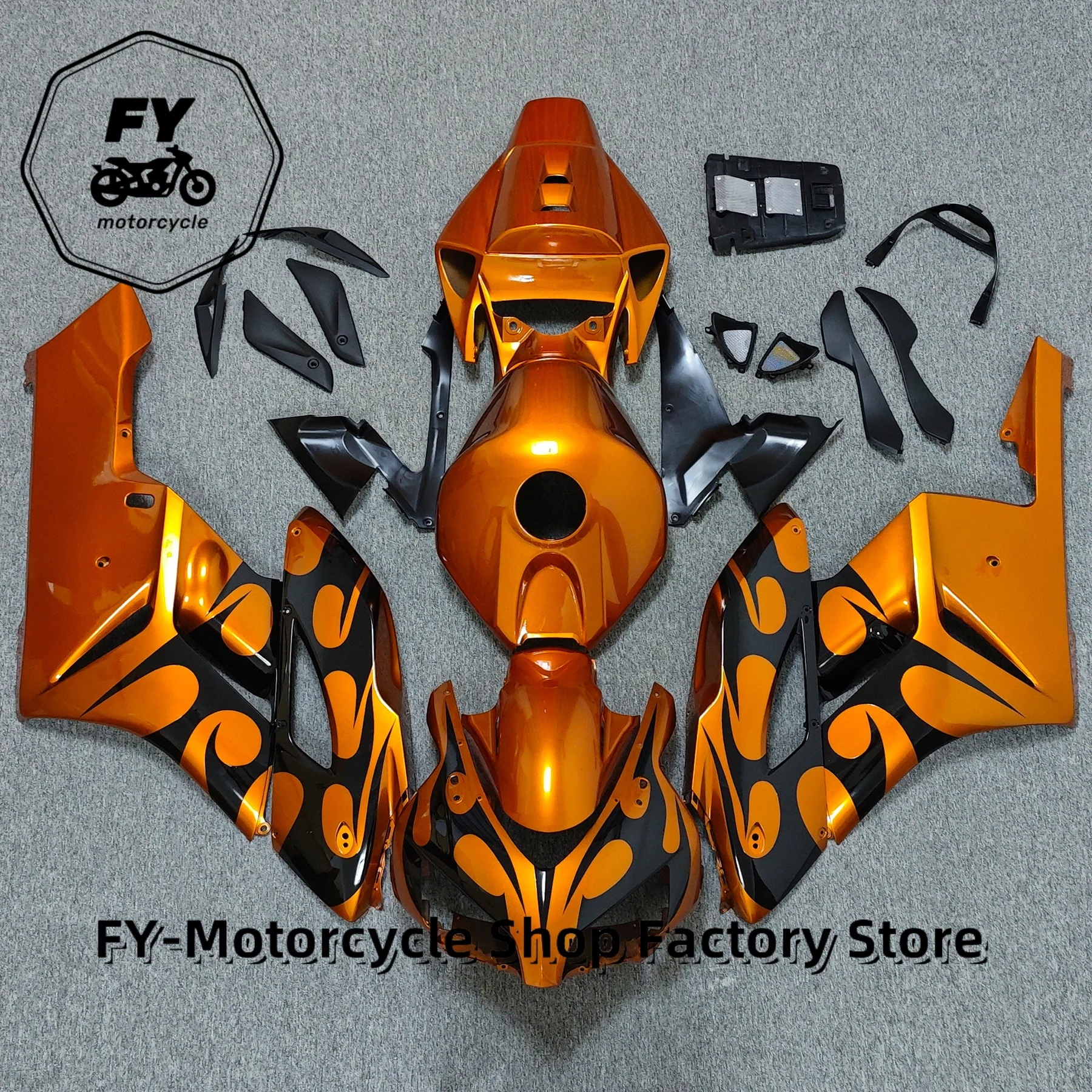 Custom Color ABS Fairings Set Fit Honda CBR1000RR 2004-2005 CBR 1000 RR SC57 Motorcycle Body Shell Replacement Fairing Kit view 2