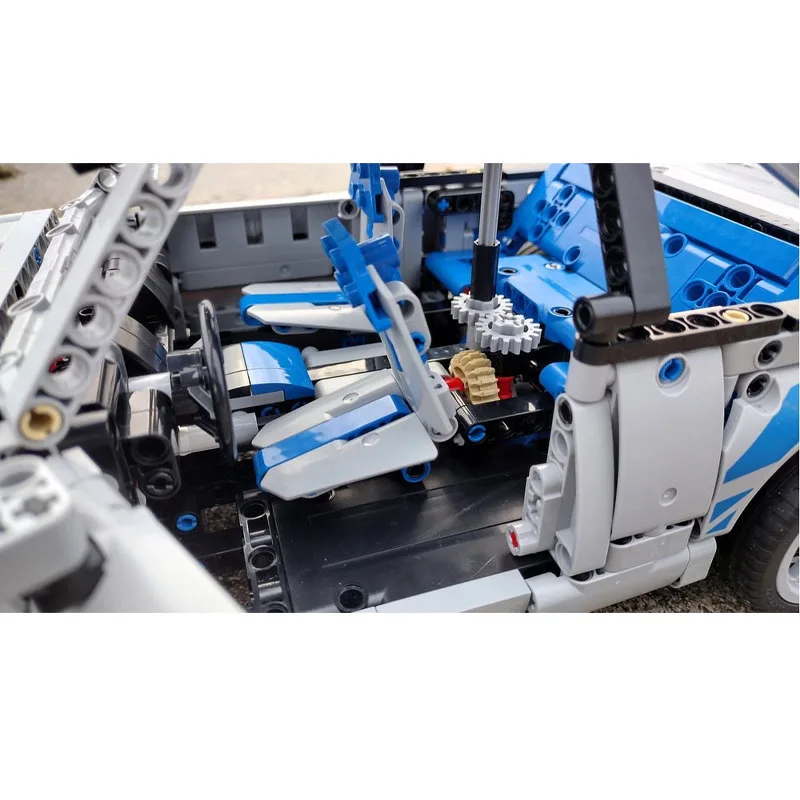 MOC-238850 新都市型スーパースポーツカービルディングブロックモデル、パーツ数1322個、男の子と子供の誕生日やクリスマスのおもちゃギフト