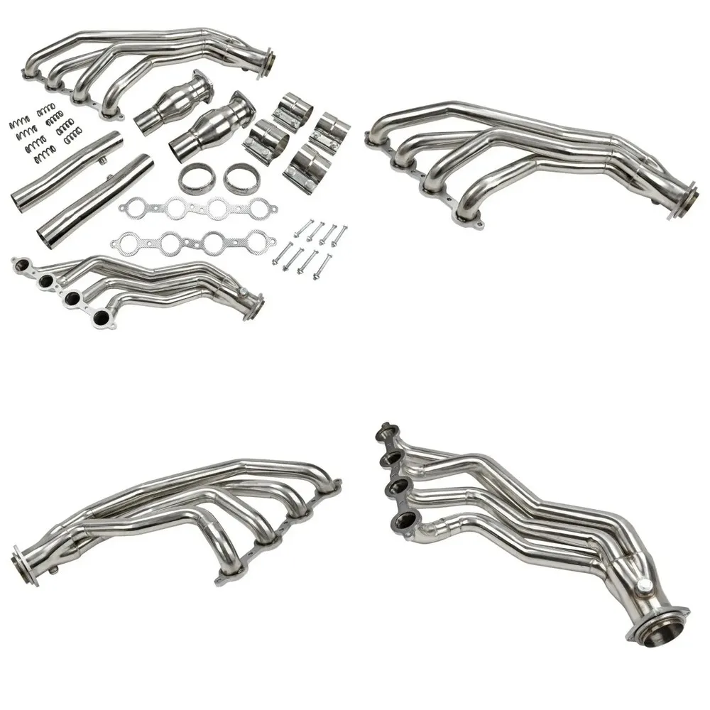 

Exhaust Manifold Gasket & Header Kit with Resonator Pipes for 2005-2006 Pontiac GTO LS2 6.0L V8