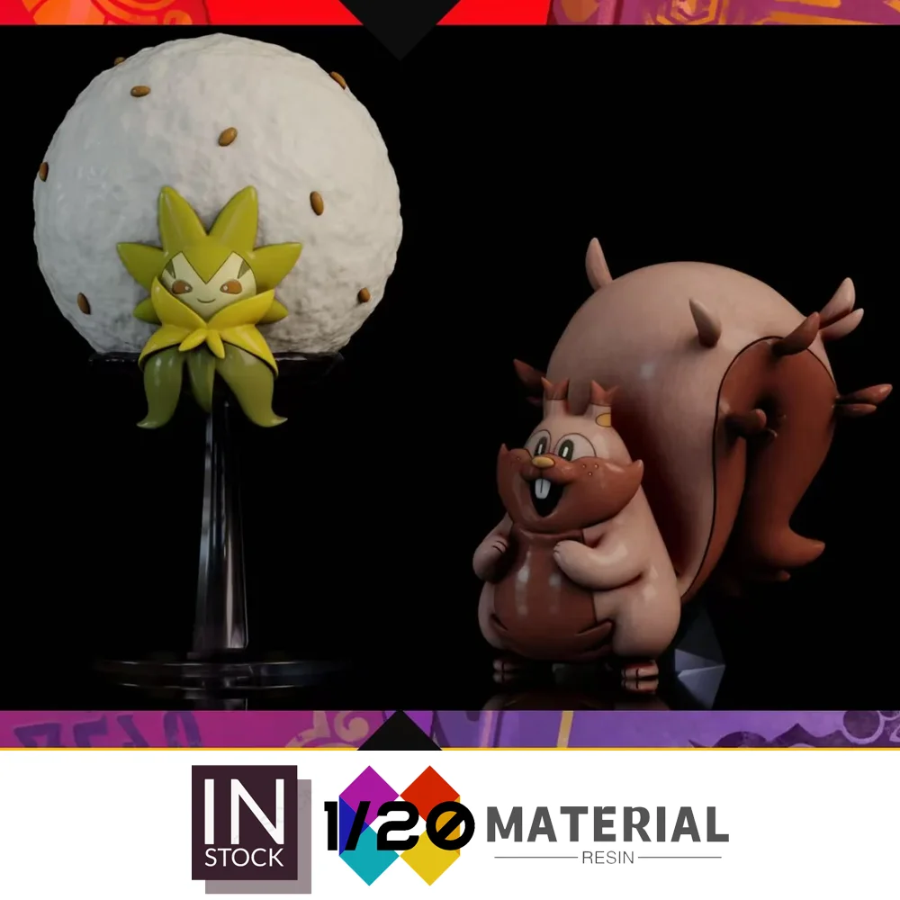 

[In Stock]1/20 Resin Scale World [SXG] - Greedent & Eldegoss