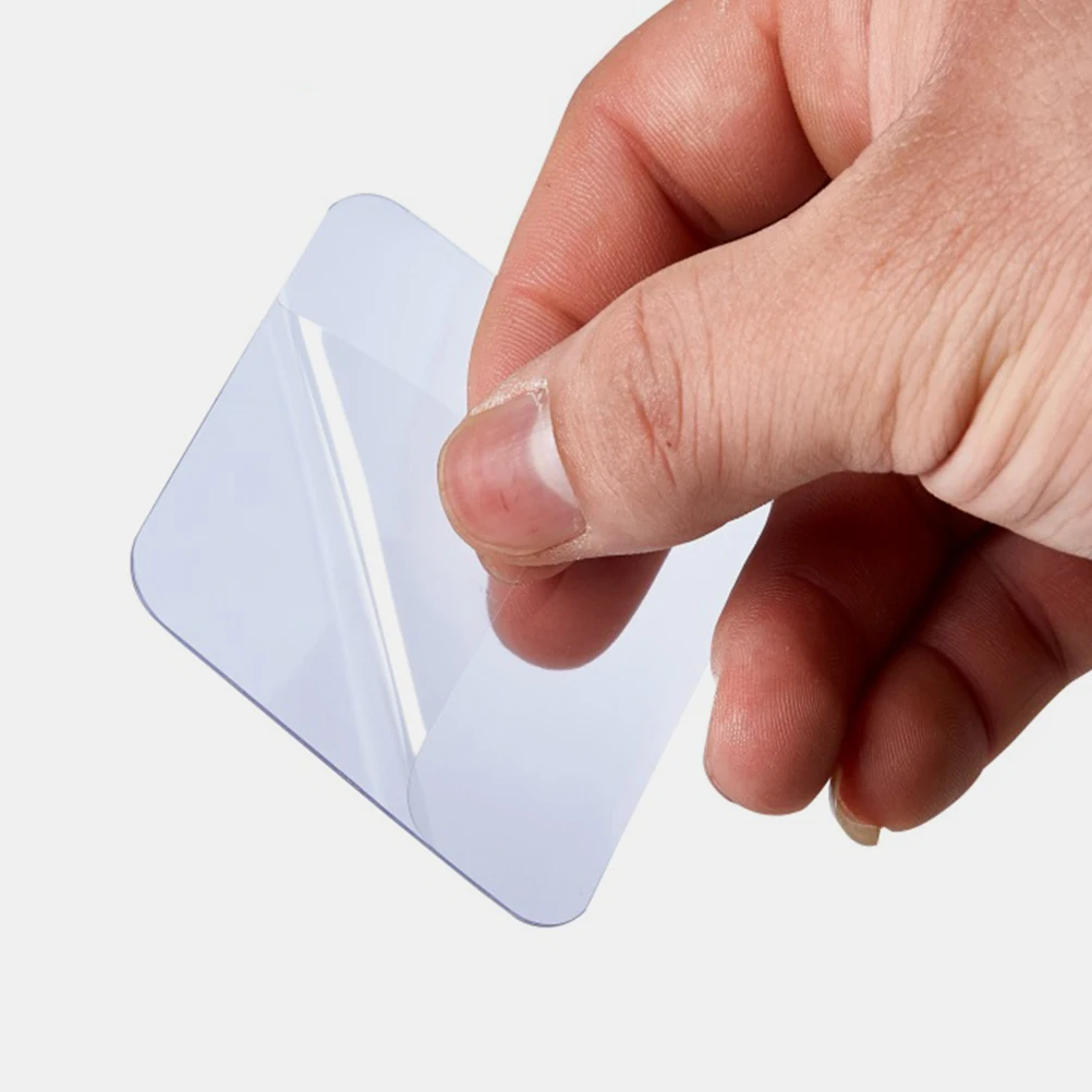 

60Pcs Double Sided Tape Clear Adhesive Pads Heavy Duty Removable Mounting Tape for Walls Home Office Decoration Sticky Fixers