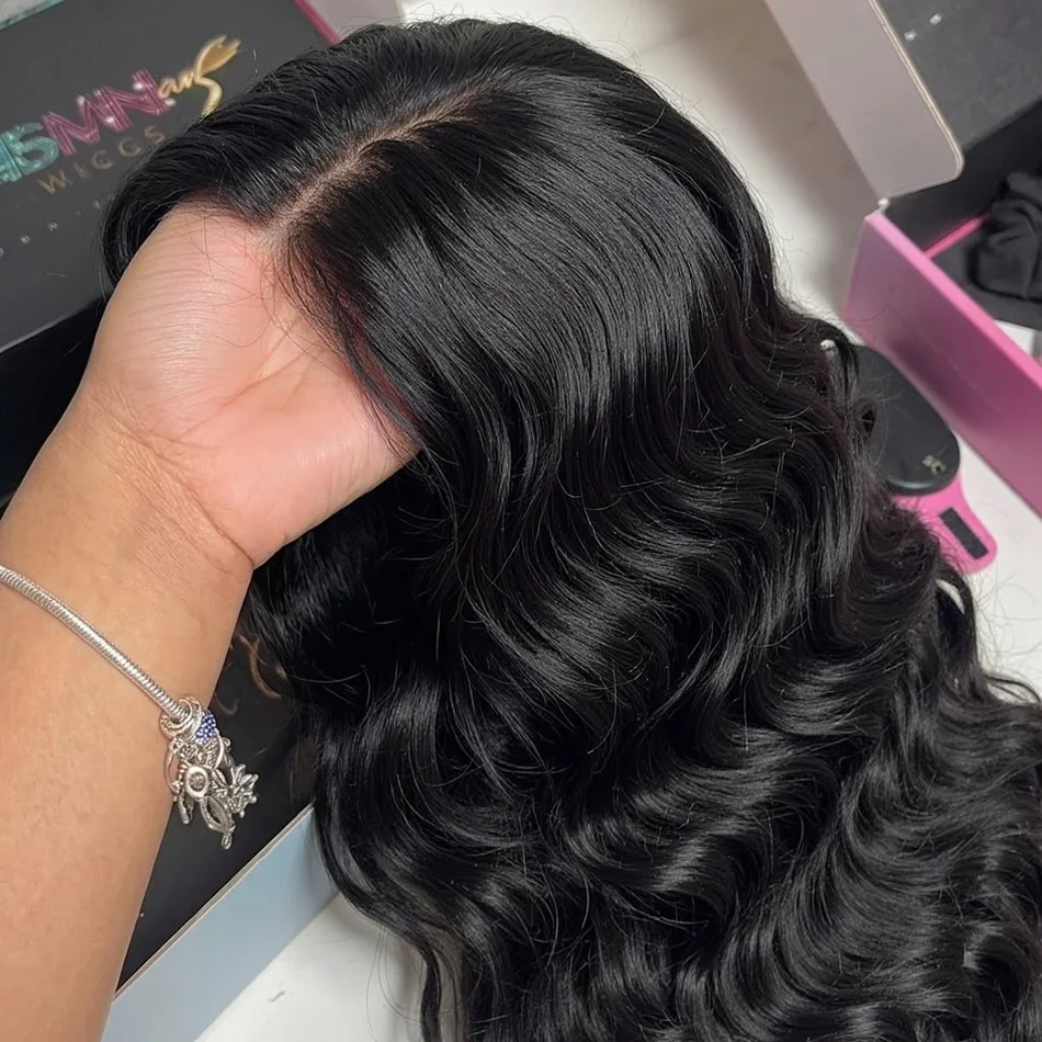 

Парик Roxane 30 дюймов, 13x6, черный, с эффектом Body Wave, HD Lace Frontal, плотность 250, 13x4, с эффектом Water Wave, из натуральных волос, влажный и волнистый