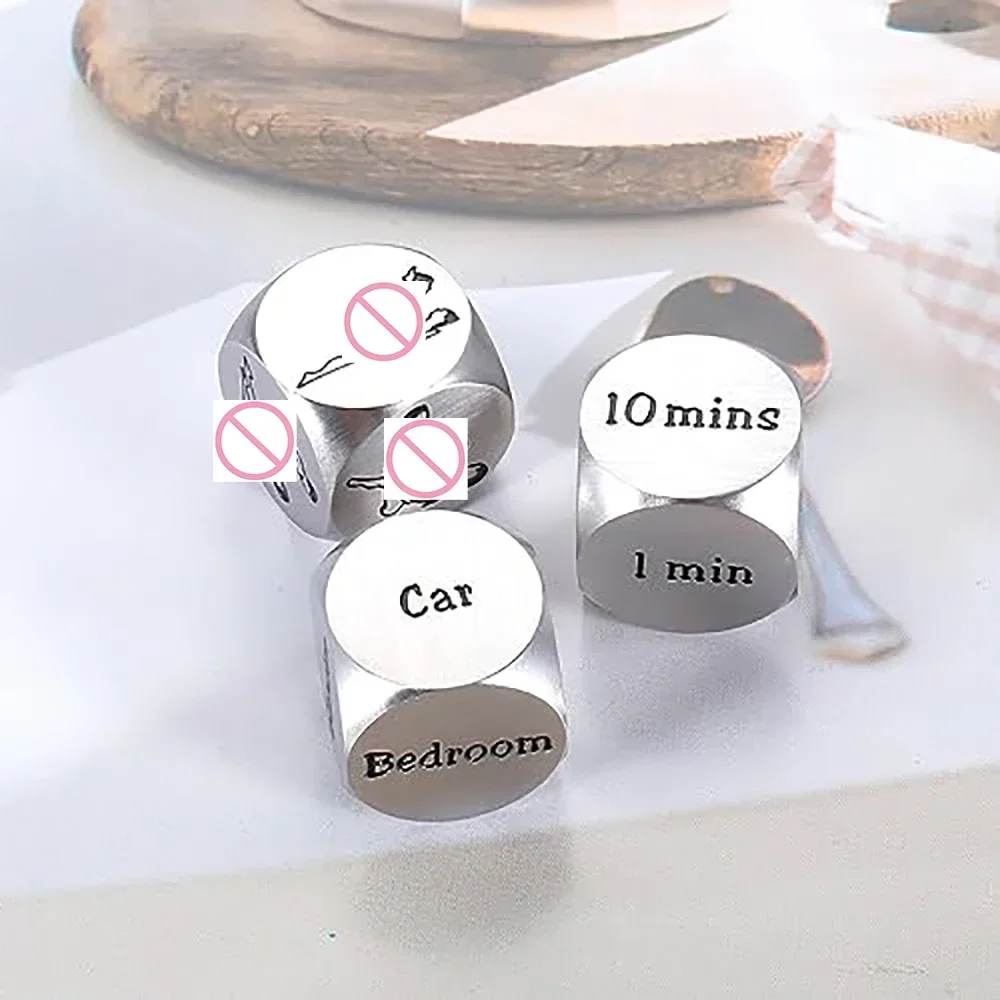 3 Pcs Couple Game Decision Dice Funny Date Night Gifts for Girlfriend Boyfriend Anniversary Romantic Gift for Him Husband Wife