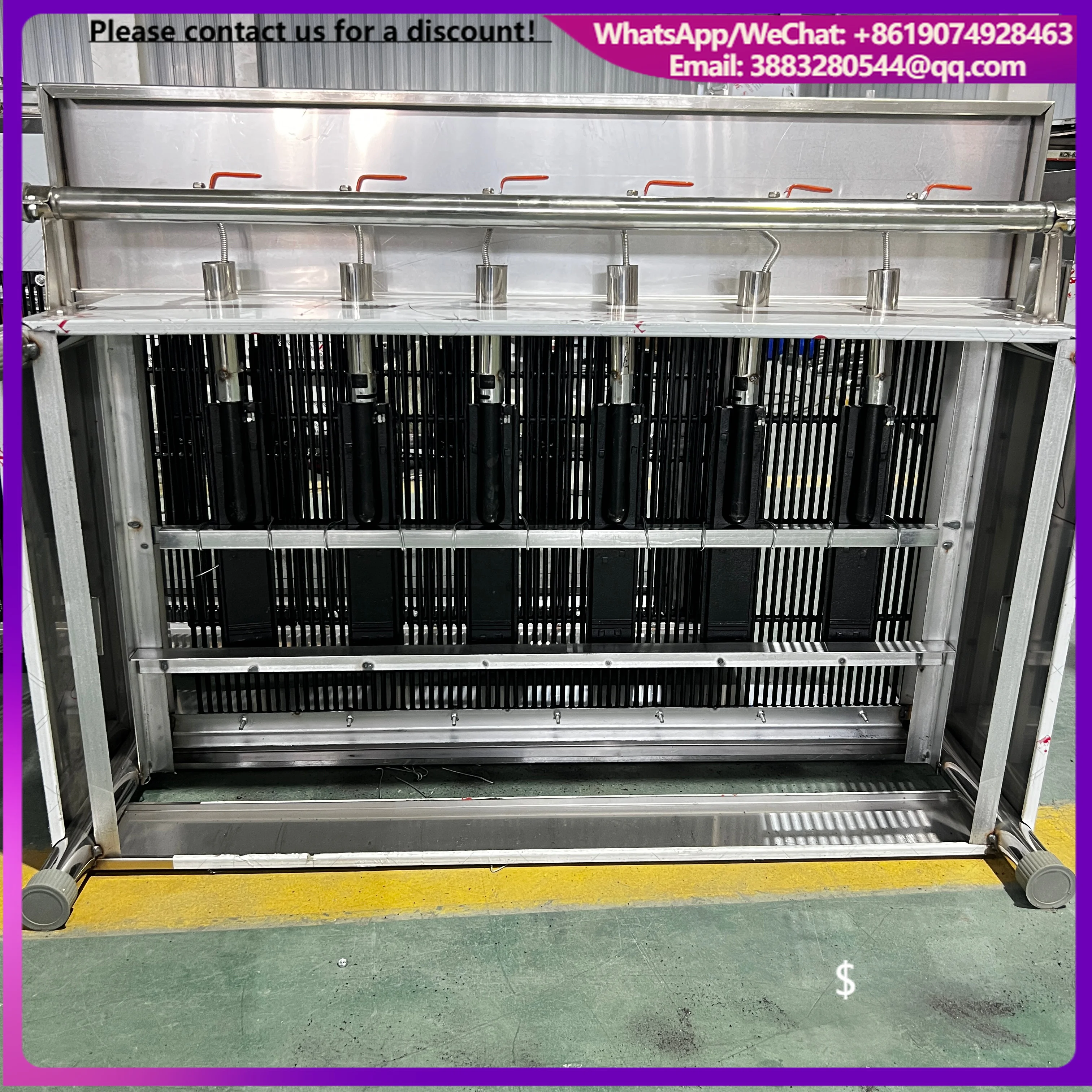 Barbecue Gaz Pro | Construction Inox Industrielle | Modules Modulables Sur Mesure