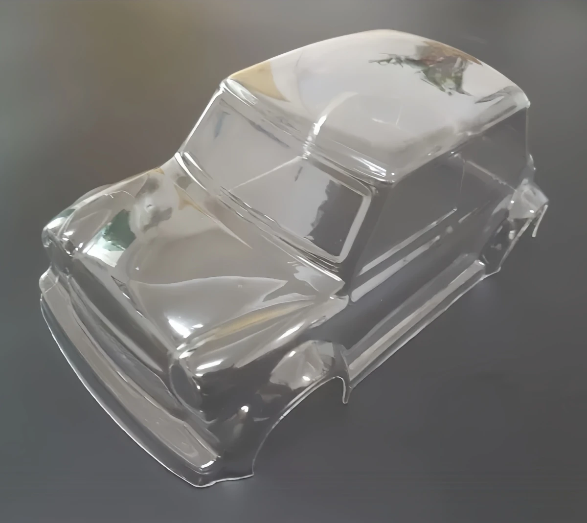 1/12 Scale Mini Initiative Cooper Unpainted Clear PC M-Chassis RC Body Shell for Tamiya M3/M04/M05/M06/M07/M08 Chassis 210mm - view 2