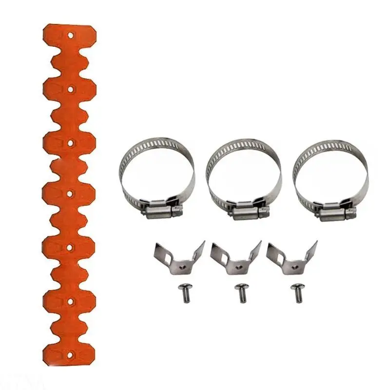 G7NA Motorrad-Zubehör, flexibler Auspuff-Hitzeschild, Auspuff-Isolierung, Schalldämpfer-Schutzabdeckung für Dirt Bikes – Detail 5
