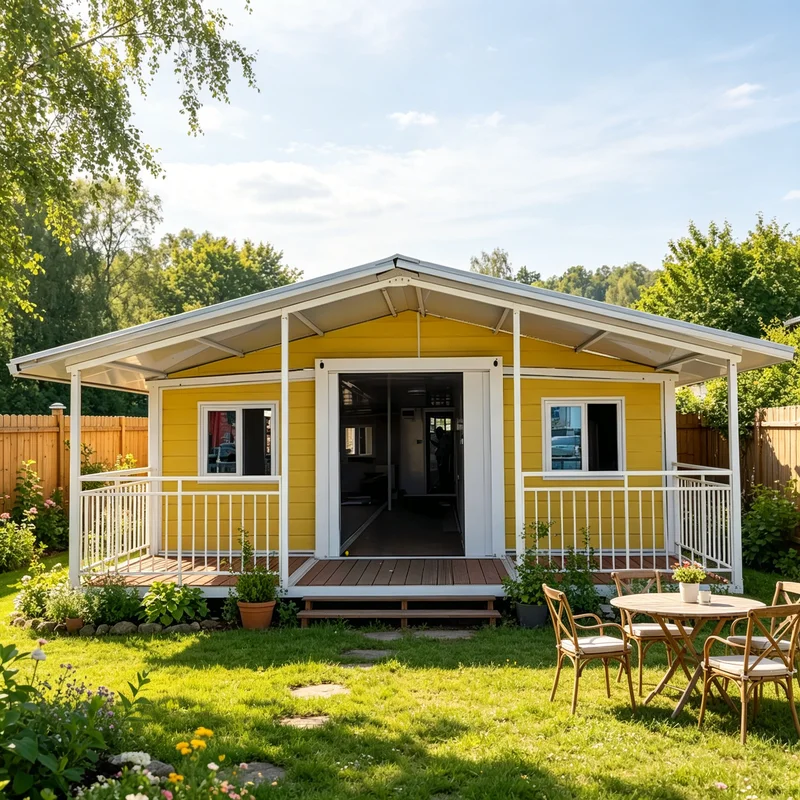 Customized Durable Steel Structure Expandable House Mobile Container Home Tiny Homes Prefabricated Cabin For Hotel Apartment