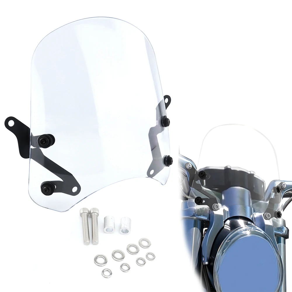 Motorcycle Windscreen Wind Deflector Windshield Protector VRSCF V-Rod Muscle 2009-2013 2014 2015 2016 2017 For Harley-Davidson