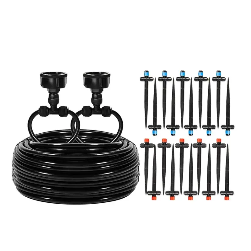 A27F-Drip Irrigation System Irrigation Kit Watering System For Outdoor Plants 1/4 Irrigation Tubing Drip Irrigation Kit