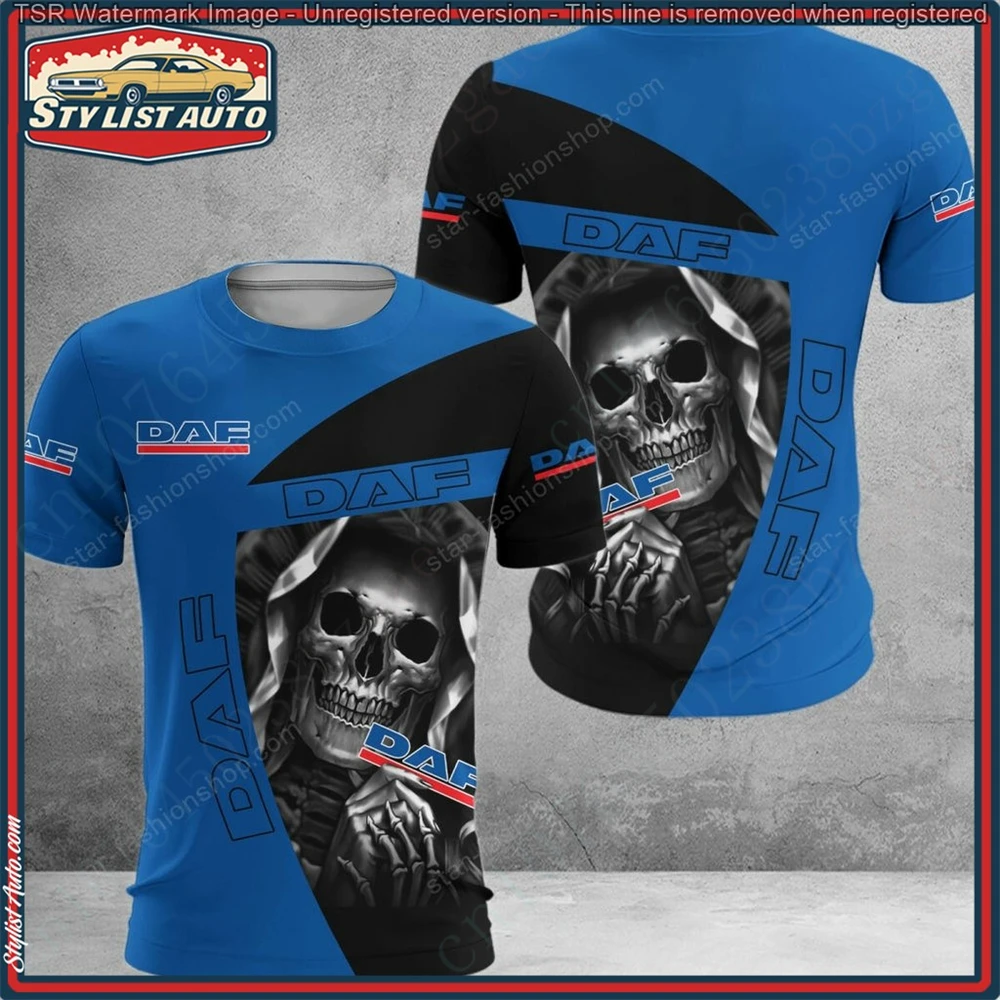 

DAF Clothing Unisex Oversized T-shirt Anime T-shirts Harajuku Short Sleeve 3D Printing Tee Top Casual T Shirt For Men Women